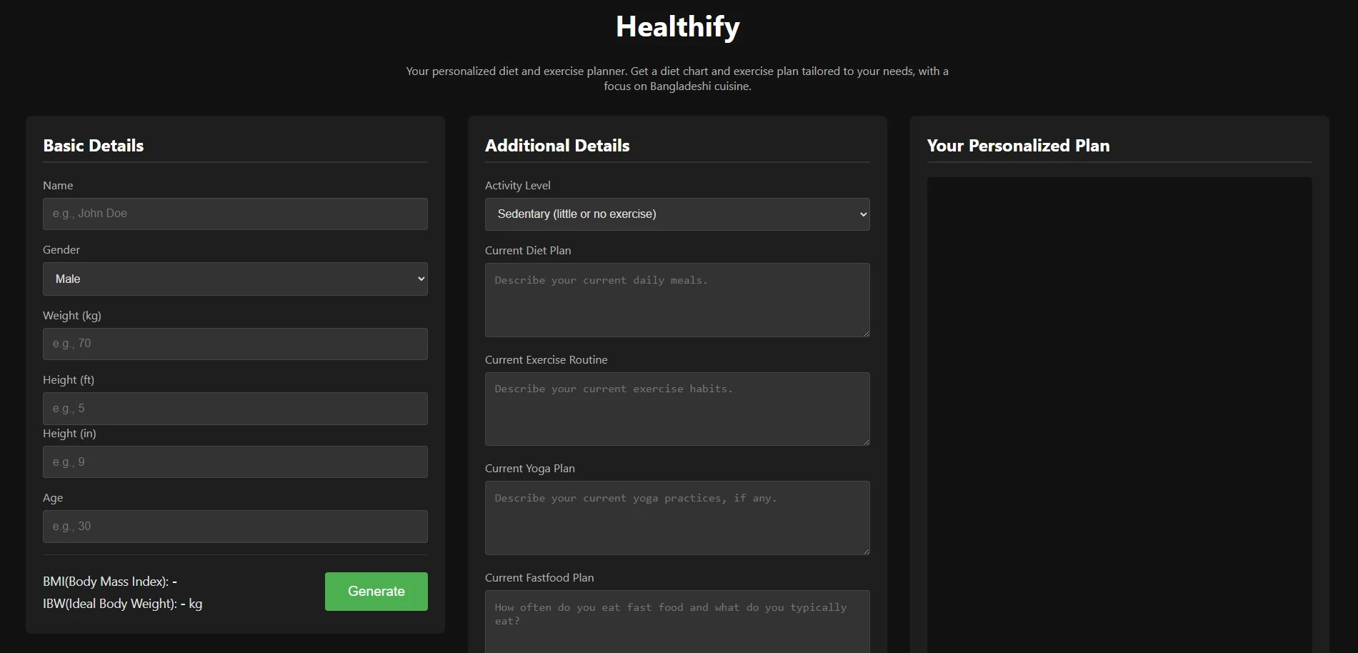 Healthify AI